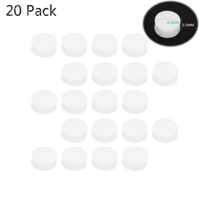 20pcs Fingerboard Dots Guitar Fretboard Position Marker Inlay Dots White Mother of Pearl Shell