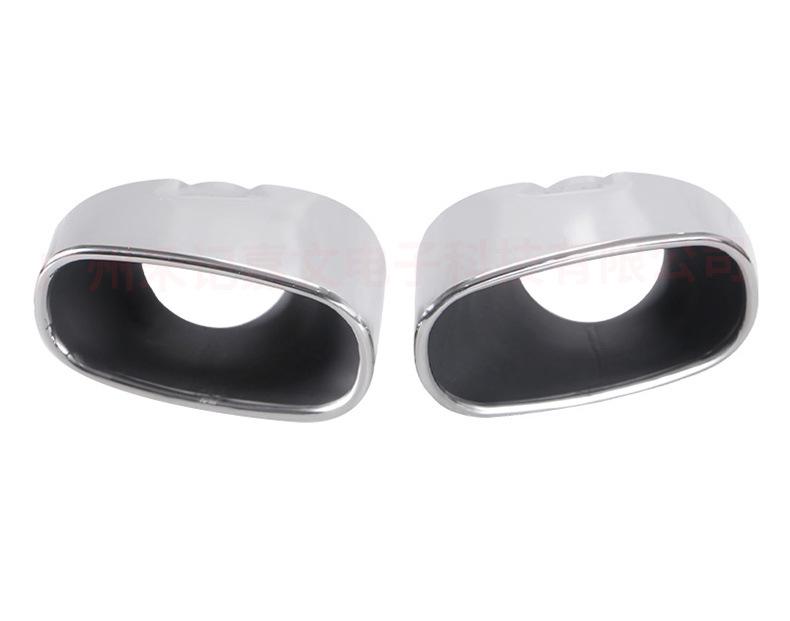 Stainless Steel Square Exhaust Tailpipe for 04-13 BMW X5 E70 E53 Model - Easy Install and Modify