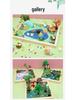 Children's Creative Epoxy Micro-Landscape Kit: Wooden Frame, Color Clay Accessories for Boys and Girls