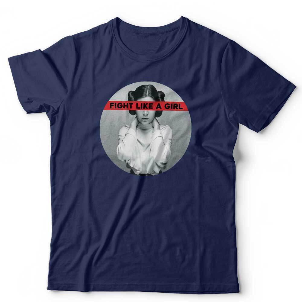 Fight Like A Girl Tshirt Unisex Kids Princess Leia Feminist Feminism Powerful S