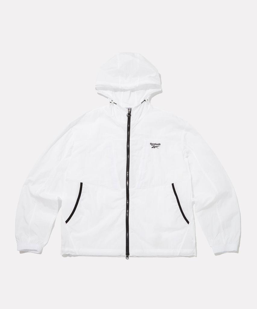 Reebok Lightweight 2-Way Windbreaker - Off-White