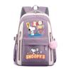 Large Capacity Schoolbag with Shoulder Strap; Student Three-piece Pencil Case Set