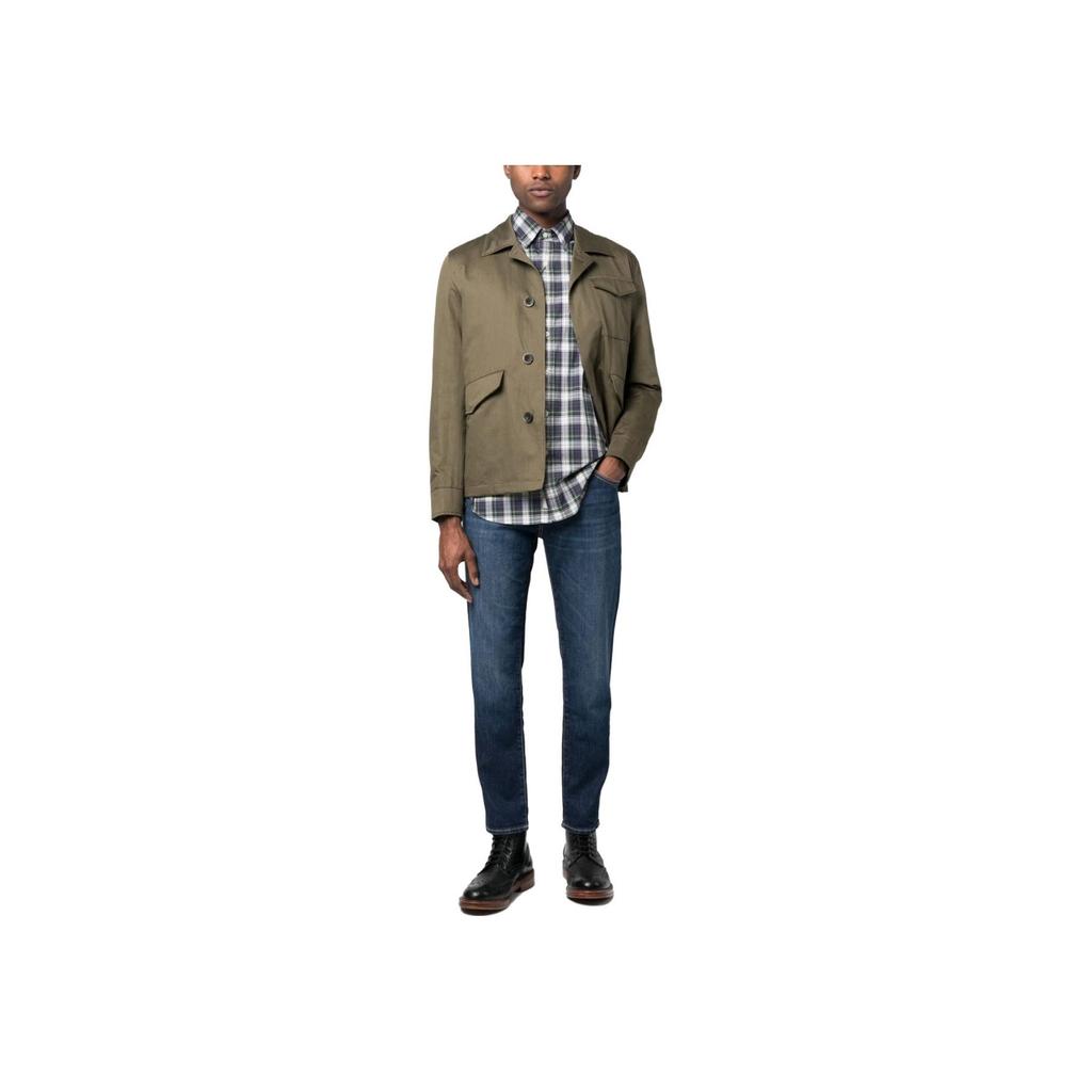 Polo Ralph Lauren SS23 Karomuster Einreihiges Langarmhemd Herren Hemden Mehrfarbig 710903861-001