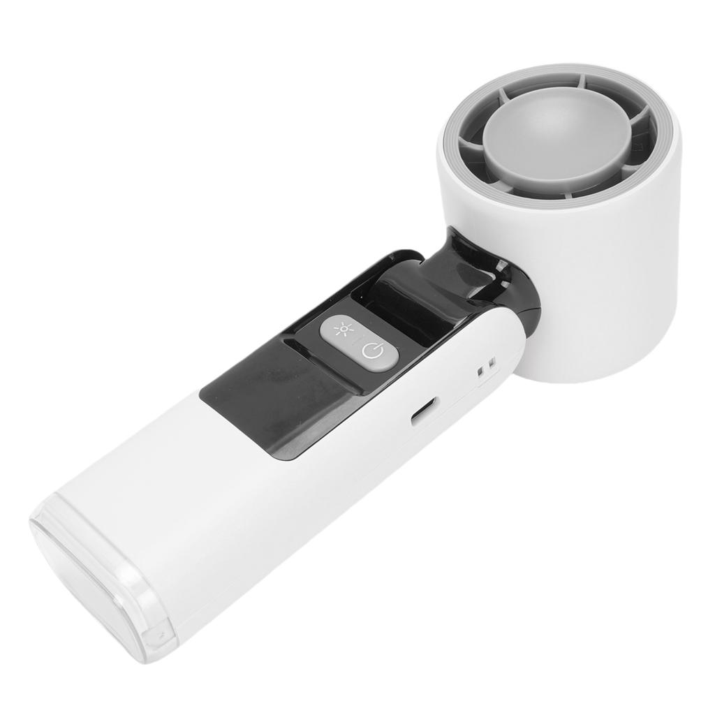 Portable Handheld Turbo Fan High Speed 100 Speeds Adjustable Foldable LED Display USB Rechargeable