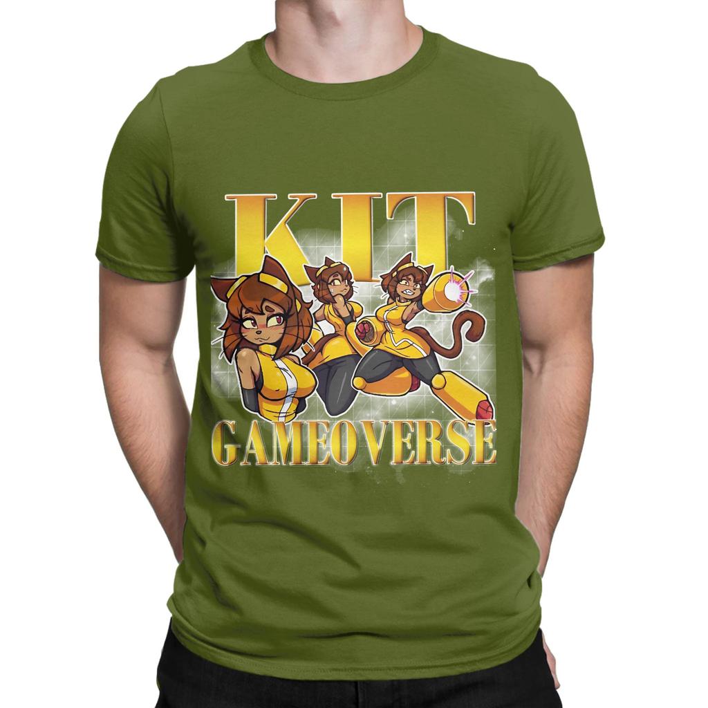 Kit Gameoverse painting Novelty 100 Cotton TShirt Gameoverse Tees Tops For Unisex