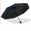 Bolton Wanderers FC Automatic 3‑Fold Umbrella 8‑Rib Windproof Folding Umbrella Sun Rain Protection For Outdoor Travel Daily Use