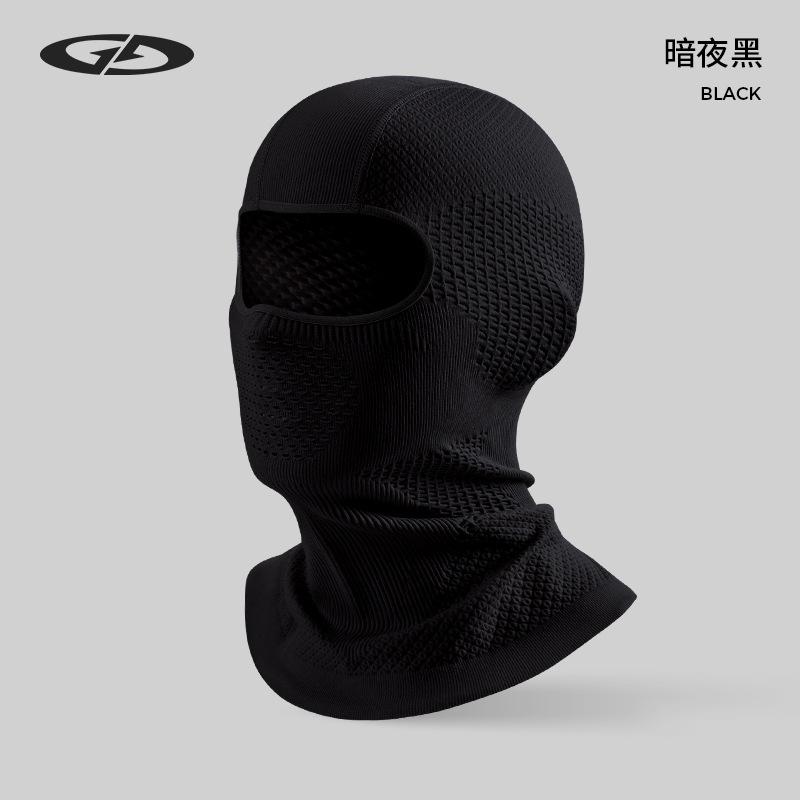Summer Outdoor Sunscreen Riding Mask Men's Locomotive Sweat Absorption Heat Dissipation Breathable Ice Silk Headgear Helmet Lining
