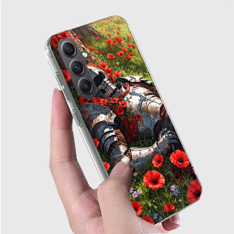 

Flower Knight of the Light Phone Case for Samsung A16 A26 A36 A56 A17 A37 A57 A07 A06 A02S A03 A04S A05S Galaxy Note 20 10 A50S Samsung A50