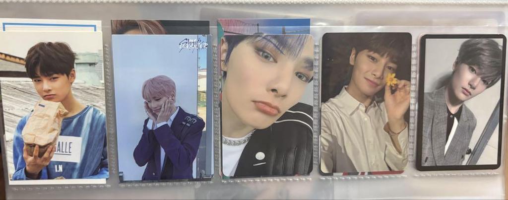[USED] Stray Kids I.N Seungmin Hyunjin Felix Reno Trading Cards