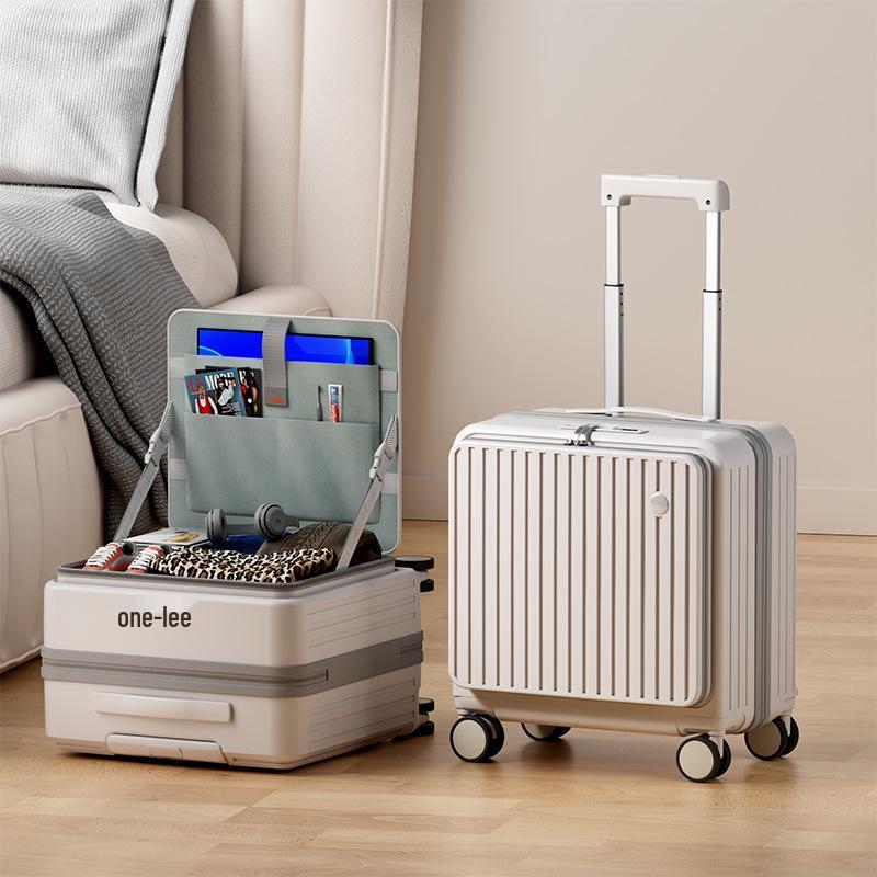 

2025 New Style Spinner Suitcase: Lightweight 18 Carry-on with Combination Lock 18-inch (Carry-on Standard)