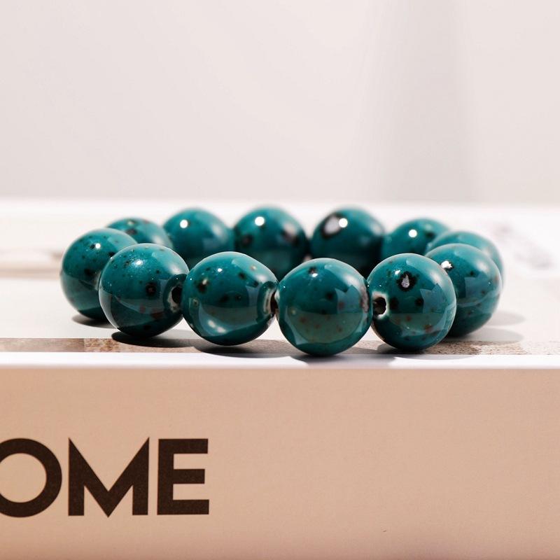 

Простые большие бусины, полные бусин, браслеты, браслет в этническом стиле, старинный стиль, мужские и женские бусины