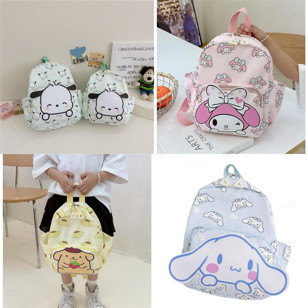 New Arrival Kids Backpack Cartoon Style Nylon Material Anti-theft And Load-reducing