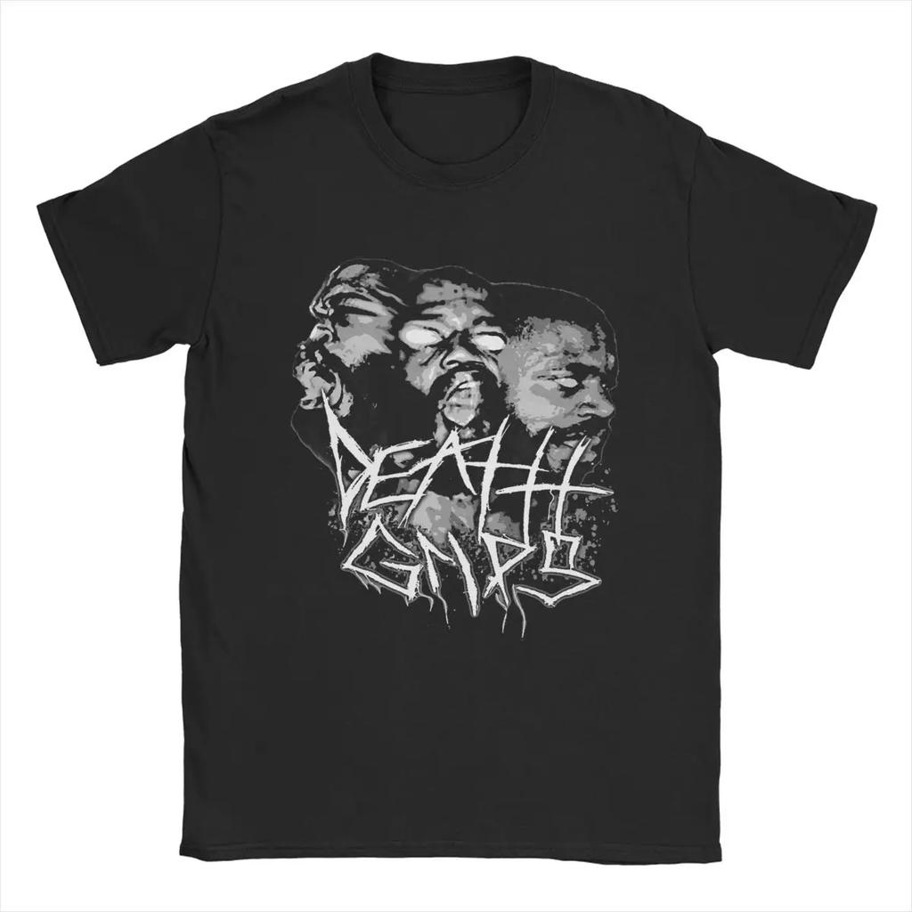 Death Grips T-Shirt for Men Novelty Pure Cotton Tees Crewneck Short Sleeve T Shirt Plus Size Clothes