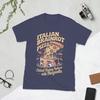 Unisexs Italian Brainrot Pizza Meme Mozzarella Overload T Shirt Cotton Clothes Awesome Short Sleeve Round Collar Tees Tshirts