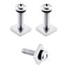 Cross Head Drive Paddle Board Fin Screw Plate With O Ring Fin Fixing Tool  Water Sports Equipment