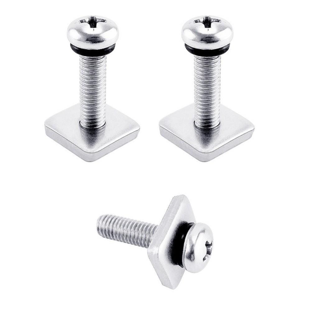 Cross Head Drive Paddle Board Fin Screw Plate With O Ring Fin Fixing Tool  Water Sports Equipment