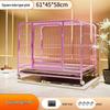 Indoor Pet Cage with Toilet for Medium to Large Dogs: Suitable for Border Collies, Labradors, and Golden Retrievers