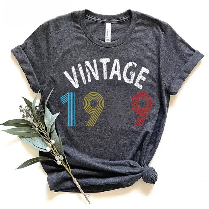 Comfort Colors Unisexs Unisexs Clothing Vintage 1960 To 1969 Short Sleeve Tee Summer Soft Casual Top 60th Birthday Gift Tshirt