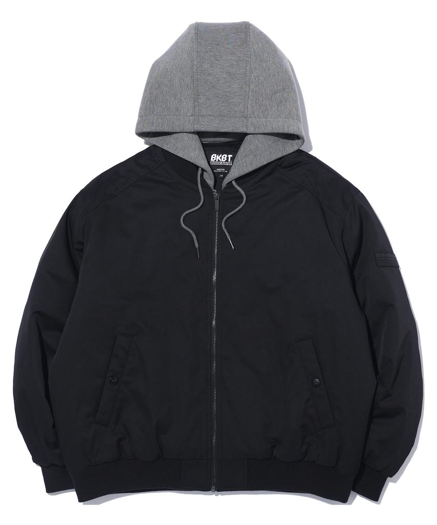 Bunkerbuster Direction Padded Bomber Jumper Mq1Ju010_Black