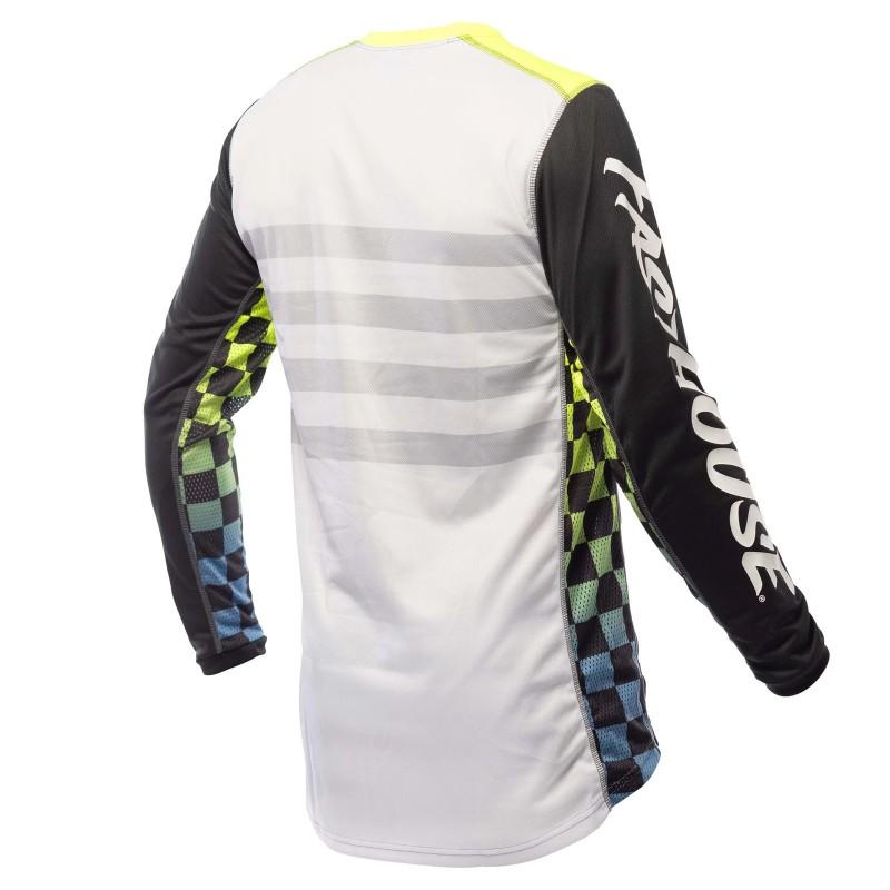 Mens Long Sleeve Cycling Jersey Quick Dry Mountain Bike Off-Road Racing Shirt Breathable Performance Apparel