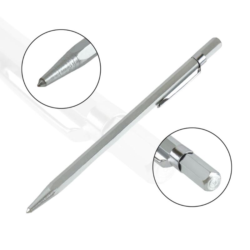 Professional Metal Engraving Tool For Ceramic Glass Surfaces Nonslip Handle Tungstens Carbide Tip Scriber