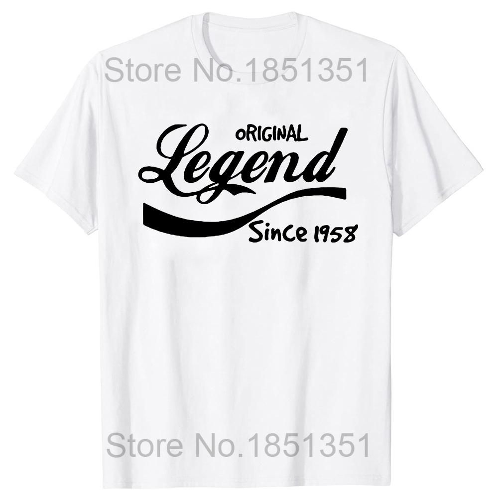 Novelty Awesome Made In 1958 T Shirts Graphic Cotton Streetwear Short Sleeve Birthday Gifts Summer Style T-shirt Mens Clothing