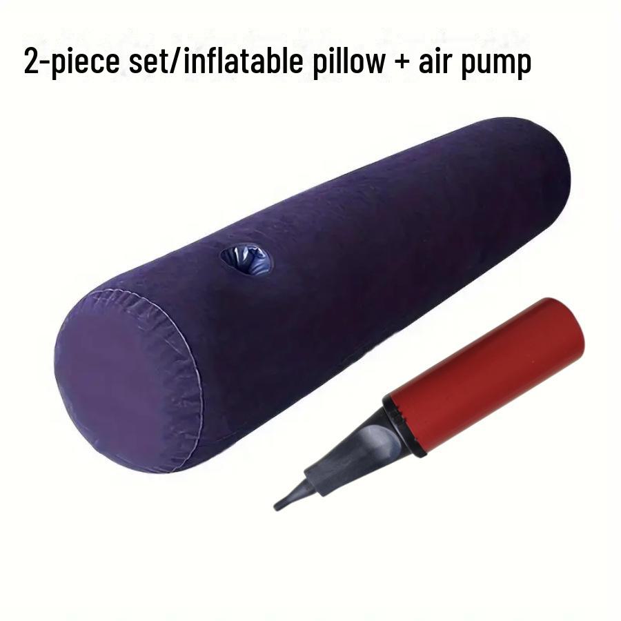 

Надувна дорожня подушка для інтимних пригод - портативна трикутна подушка для пар Single Piece