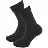 COTTON SOCKS Women's Long Acrylic Black KRYSTJAN For Everyday 36-40