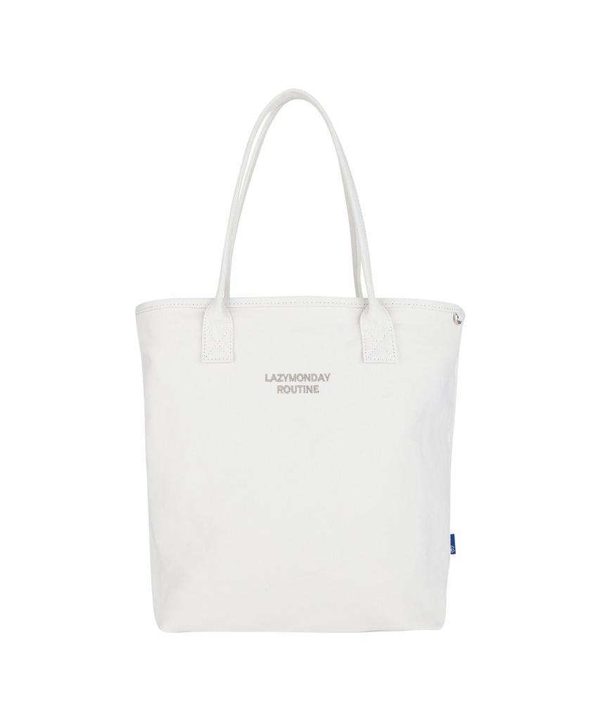 Lmr Daily Canvas Shoulder Bag Ivory