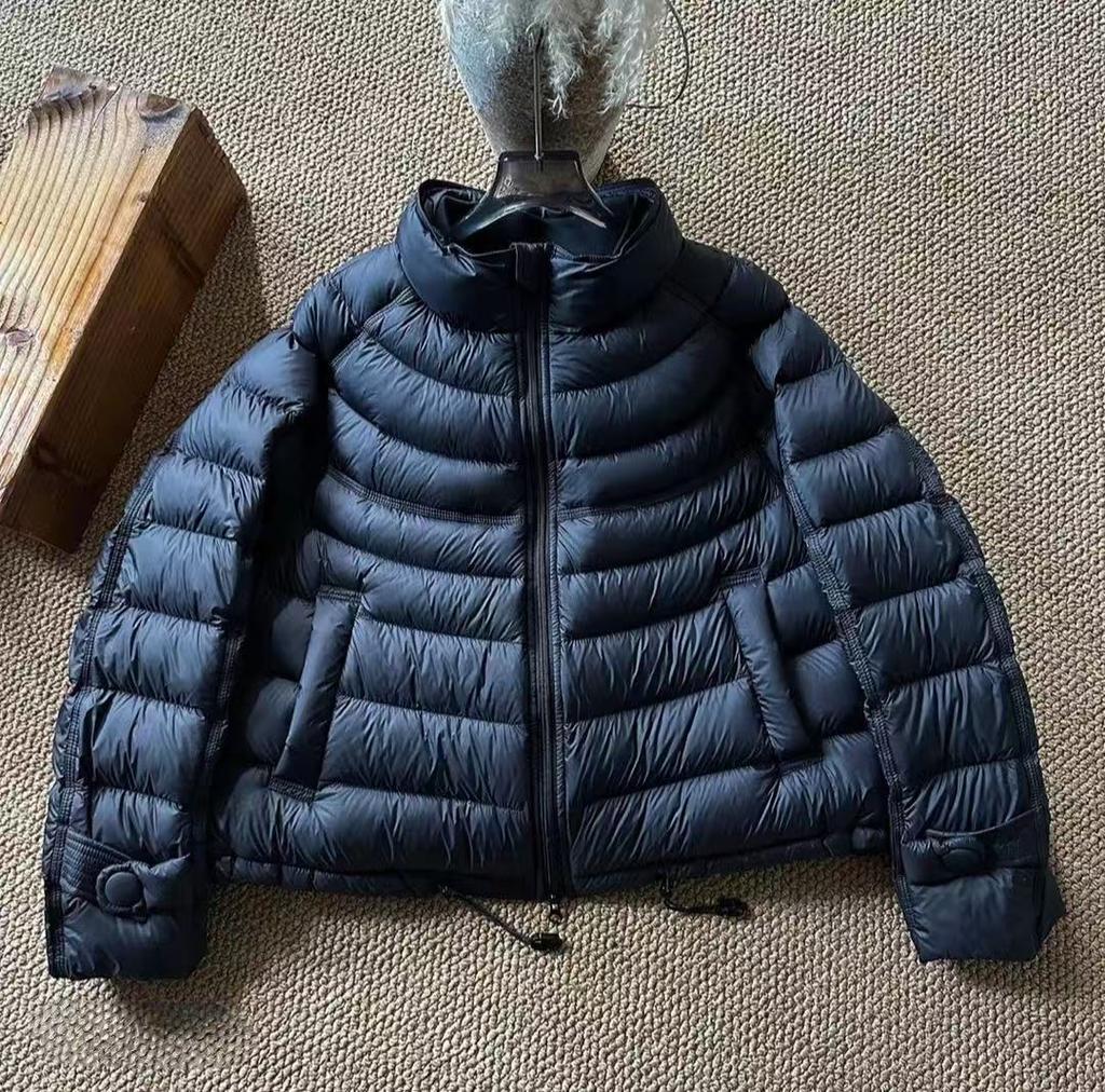 Autumn and winter new ribs down jacket women's fashion light and thin small loose warm women's jacket tide