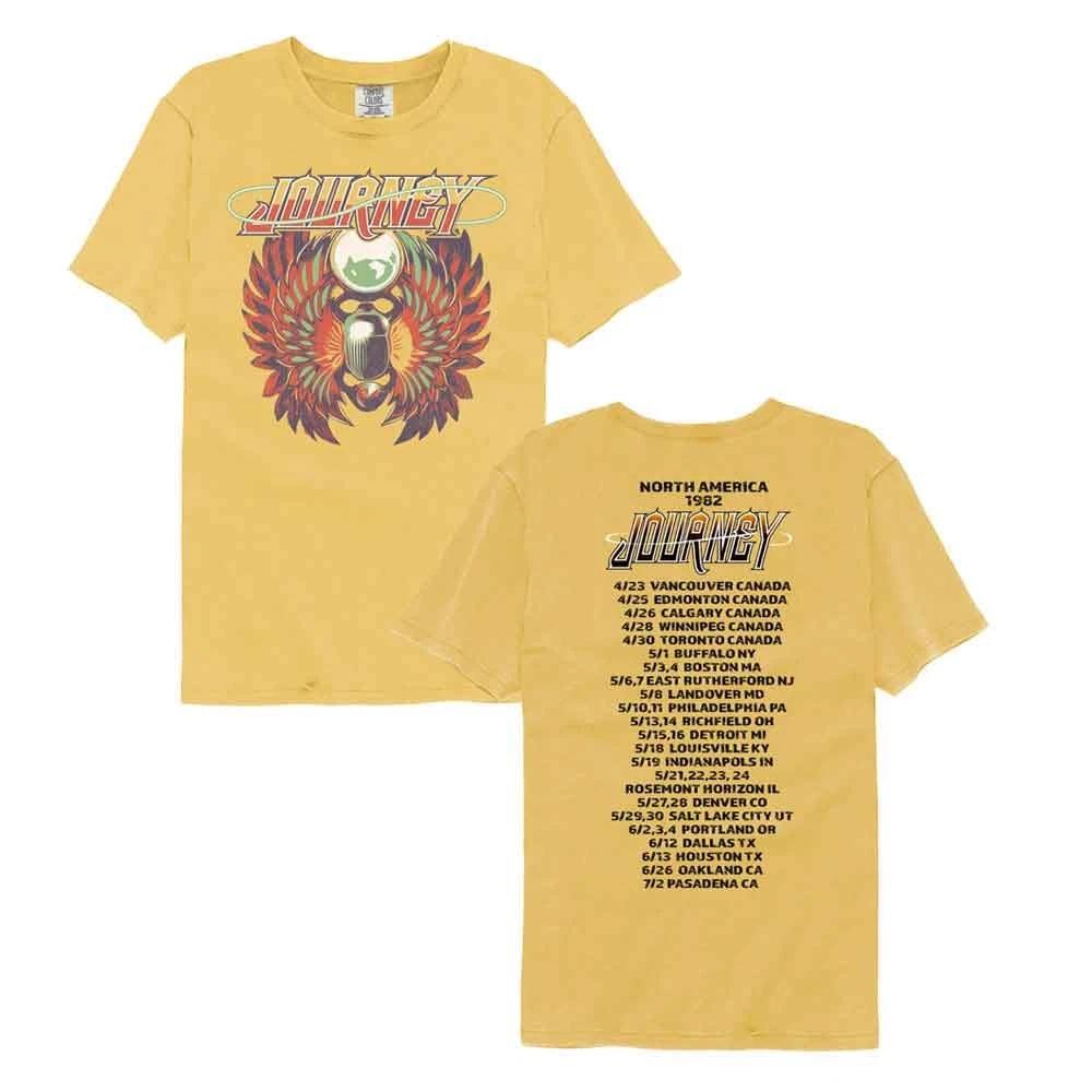 Journey - Segmented Colors - American Classics - Yellow Solid Short Sleeve 100