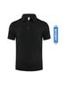 Quick-Drying Sports T-Shirt: Short Sleeve, Casual Polo, Custom Printed for Fitness and Corporate Culture.
