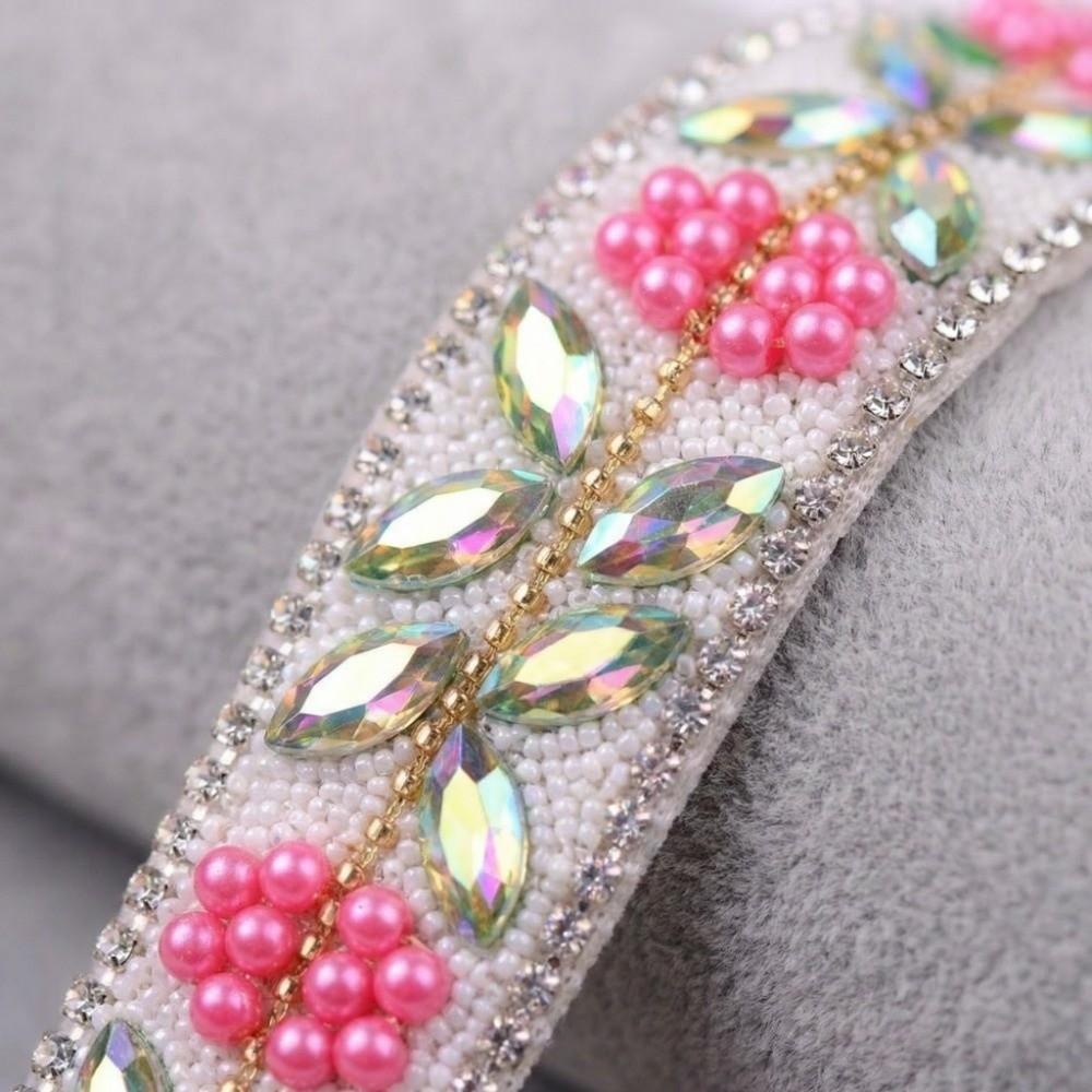 DIY Rhinestone Trim Self Adhesive Resin Rhinestone Rhinestone Chain  Apparel Decoration