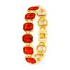 Women Crystal Bracelet Strap Quartz Watch Ladies Wristwatch Clock