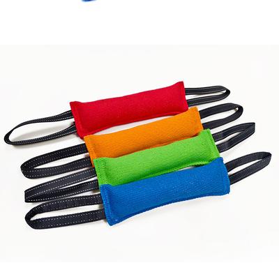 Juguete de Tira y Afloja para Perros Almohada de Mordida de Yute Equipo de Entrenamiento Duradero Juguetes de Entrenamiento Interactivos Para Perros Grandes y Pequeños
