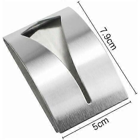 3 Pcs Towel Holder Strong Self Adhesive Stainless Steel Bathroom Sticker nger