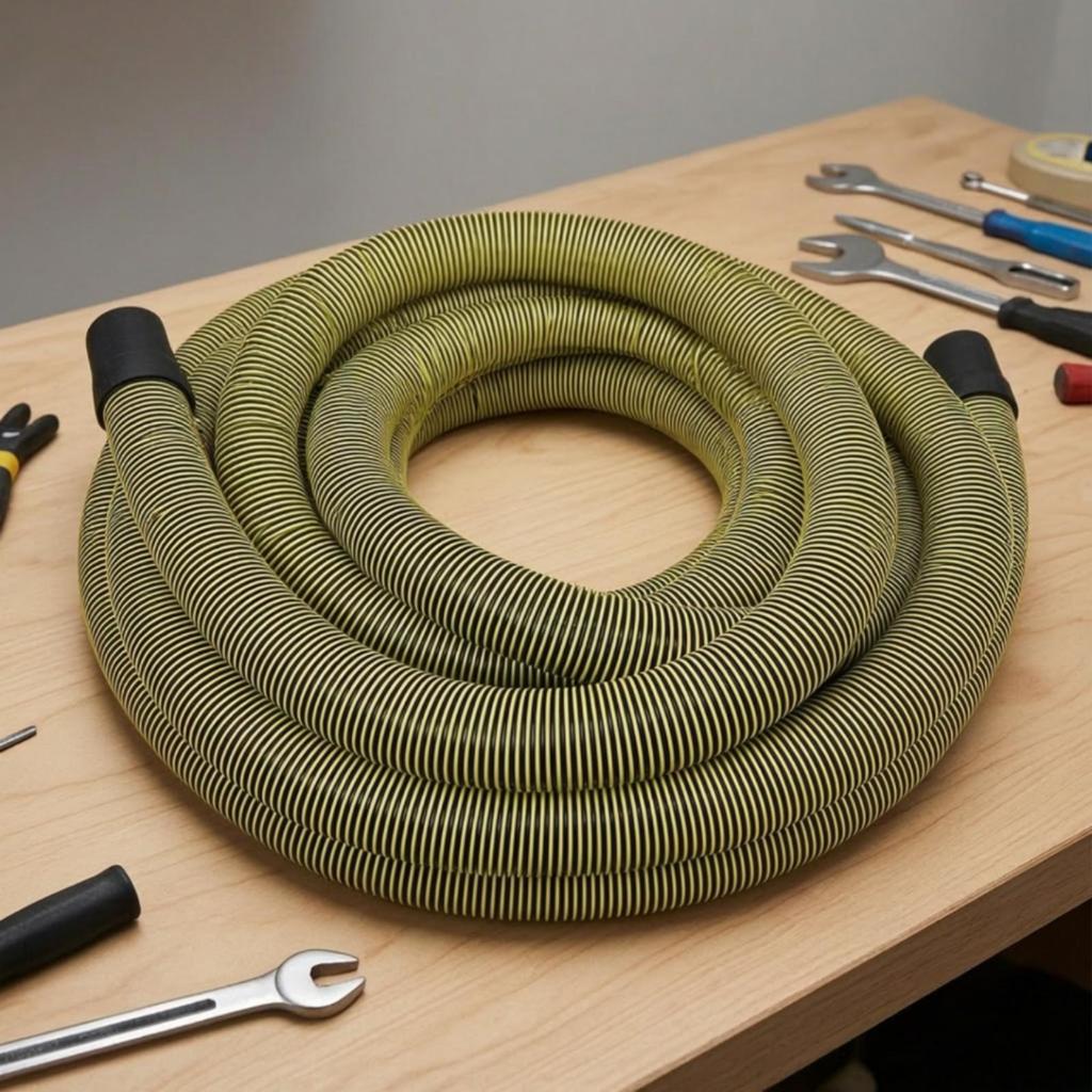 Vacuum Hose with Fittings Antistatic Flexible