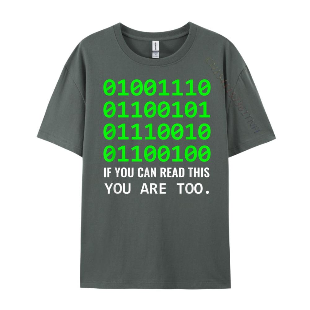 Nerd Computer Binary Code For Developer Geeks Admins Vintage T Shirts Luxury Clothes Unisex
