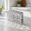 Stable Base Metal Napkin Holder Hollow Out Stainless Steel Napkin Holder Buffet