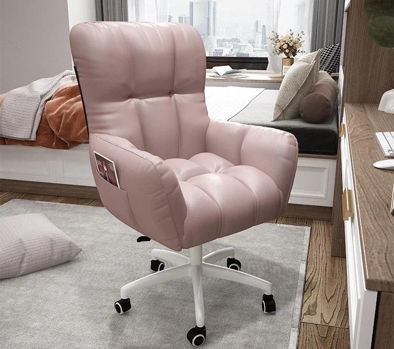 Computer chair foldable office home sedentary comfortable gaming sofa chair study chair office seat boss swivel back