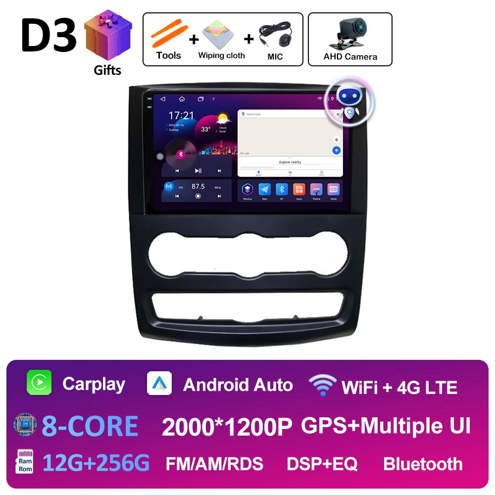 Android 14 Wireless Carplay WIFI Car Video For Mercedes Benz Sprinter Audio Player Smart System Navigation GPS 4G Accessories BT