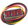 1-10PCS 0.28 Inch 3 Wires Digital Voltmeter DC 0-100V Voltage Tester Mini DC Voltmeter Meter Volt Gauge Tester LED Display