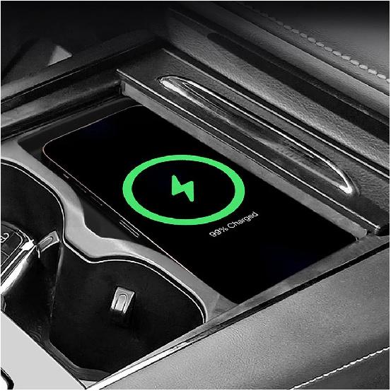 For Chery Omoda C5 EV 2024 2025 Car Central Control Wireless Charging Silicone Non-slip Pad Cover Accessories