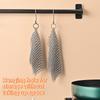 Reusable Kitchen Rust Remover Cleaning Brush Stainless Steel Scrubber Washing Net For Home Cookware Daily Cleaning Use