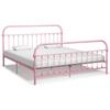 VidaXL Bed Frames Rose Metal 180 X 200 Cm