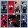 Coque de téléphone D-Devil M-May C-Cry Pour iPhone 17,16,15,14,13,12,Pro,Max,Plus,E,SE4,Air,Mini Housse Souple Noire