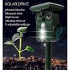 Ultrasonic Solar Deer Repeller 5 Modes Pack of 2