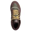 adidas Originals Rivalry Mid Shoes Comfortable Non-Slip Durable High-Top Sneakers Unisex Shoes Brown Green JH9603