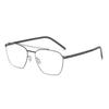 Autumn Aviator-Style Screwless Glasses: High Prescription, Fashionable Retro Frame for Women and Men