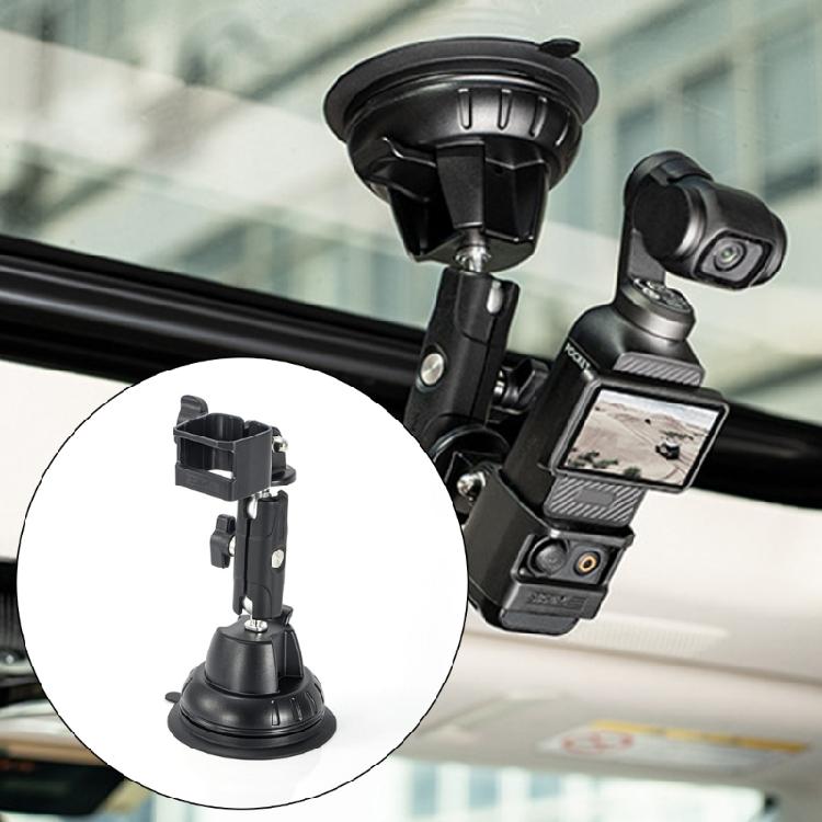 Camera Suction Cup Bracket for Pocket 3 Sports Camera Fixing Holder Stand 1/4 Threaded Mount Adapter Base